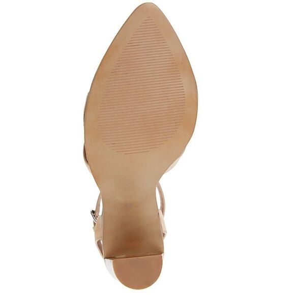 Alias Mae Sonny Leather Block Heel Sandals Natural - Picture 5 of 6